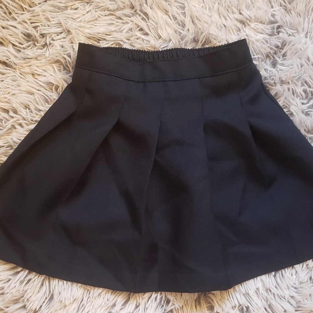 Girls Size 4 Navy Blue Uniform Skirt/Skort
